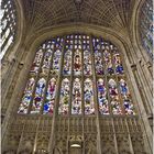 Intérieur de la façade ouest de la chapelle  --  King’s College, Cambridge