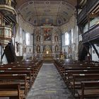 Intérieur de l'église d'Espelette