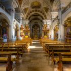 Interieur der Klosterkirche Sankt Peter (Hoch Schwarzwald) in Barockstil