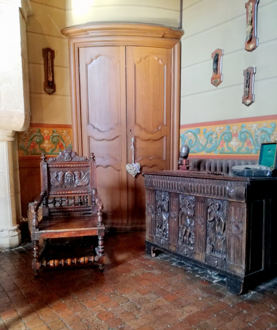 Intérieur du Château de Bienassis ...