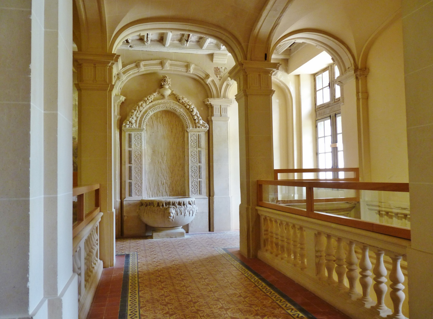 Intérieur du château de Trévarez