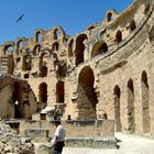 INTERIEUR DU COLISEE D' EL JEM ( TUNISIE )