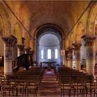 Intérieur d'une église au sein du Médoc