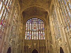 Intérieur ouest de la Chapelle  --  King’s college  --  Westlicher Binnenteil der Kapelle