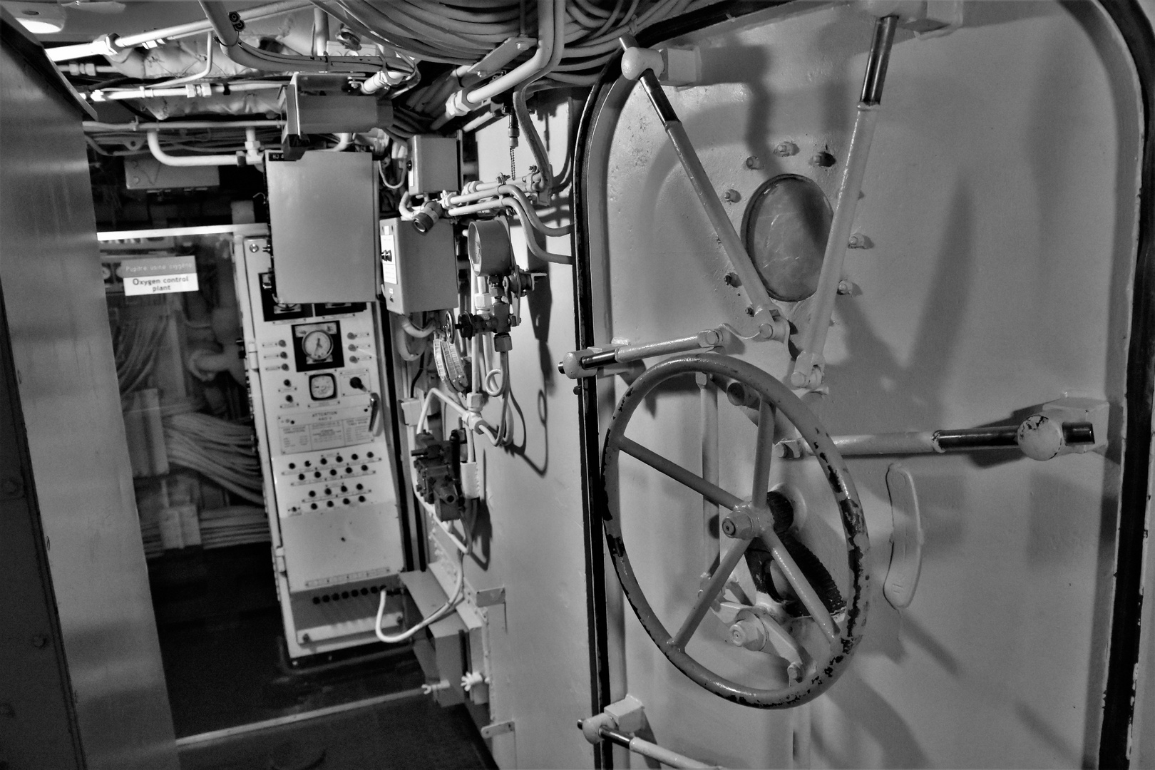 Intérieur sous-marin "le redoutable"