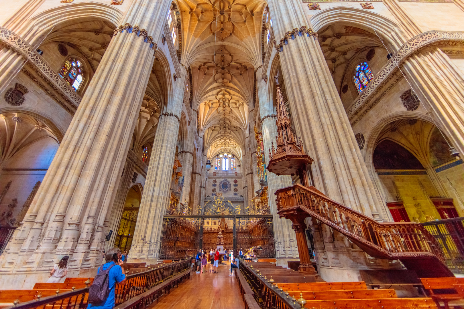 interior catedral de Salamanca