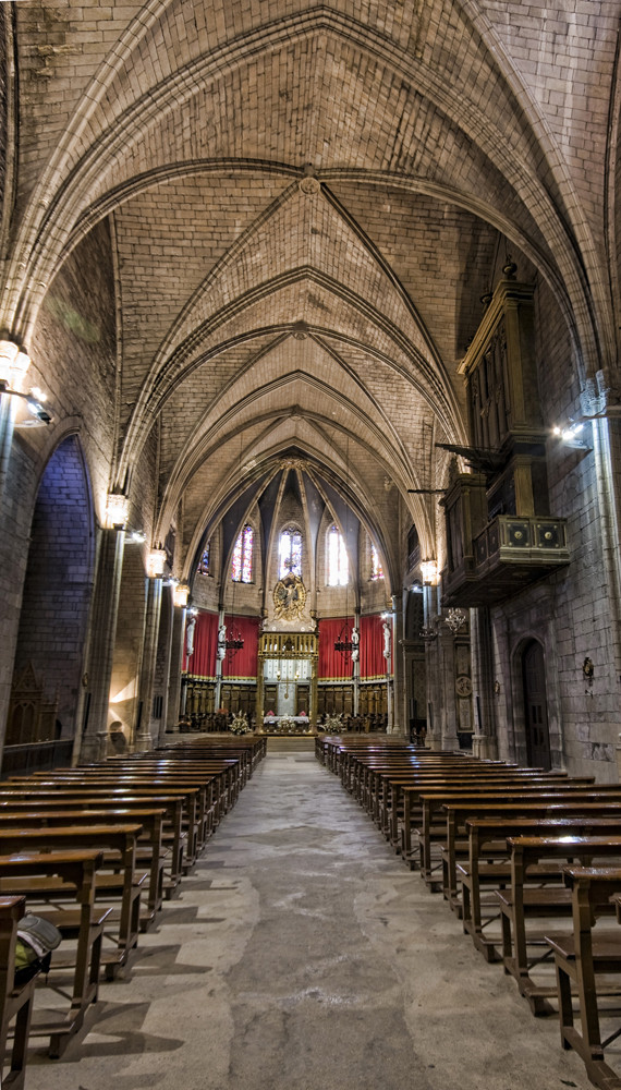 Interior catedral Solsona