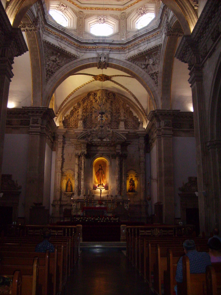 Interior De La Catedral De Chihuahua, Mexico