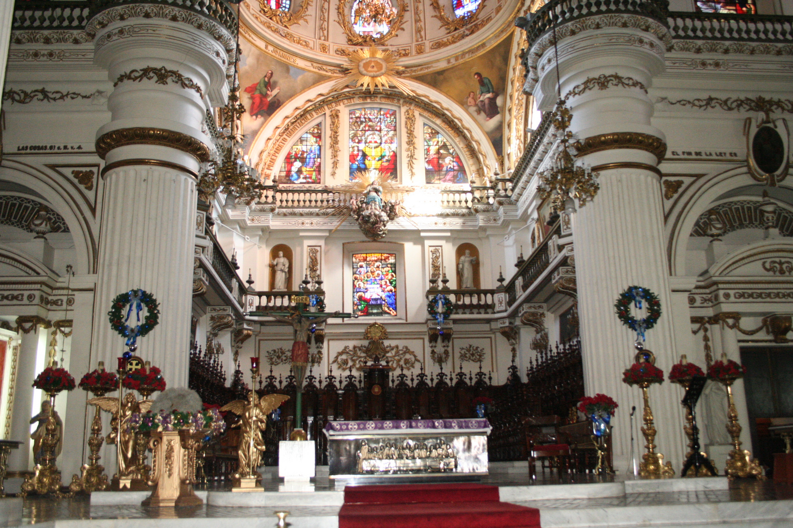 INTERIOR DE LA CATEDRAL DE GUADALAJARA JALISCO MEXICO