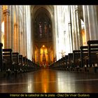 Interior de la catedral de la plata