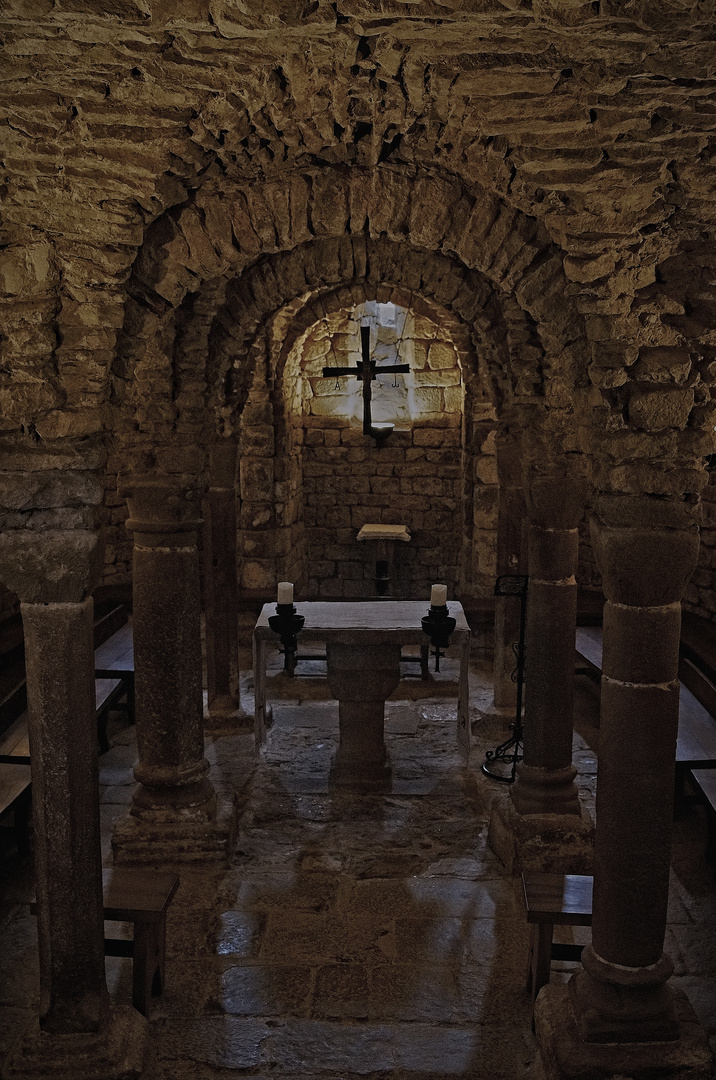 Interior de la Cripta