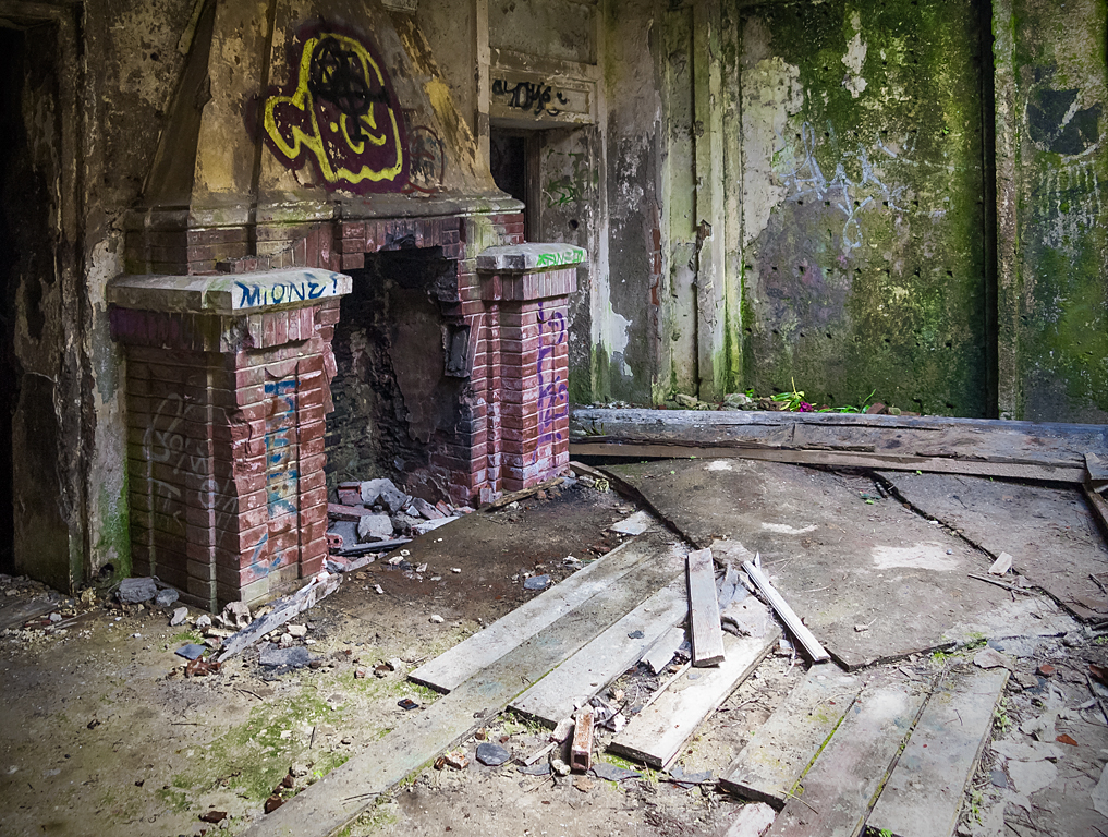 Interior de la Mansion Bailly