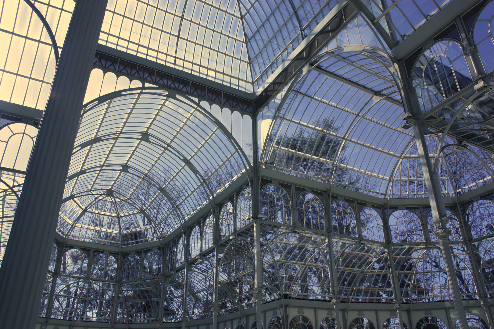 interior del palacio de cristal