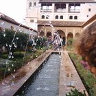 interior del Palacio  de Generalife  La Halambra ( España )