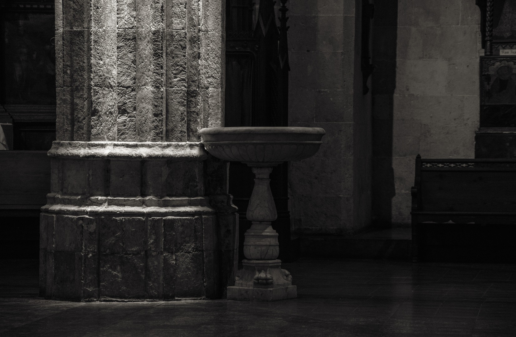 Interior. Esglesia de Santa Eularia 