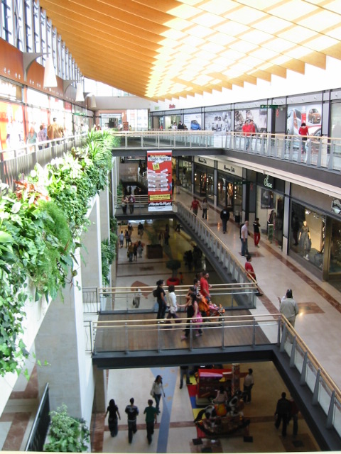 Interior of Espacio Center Leon, Spain