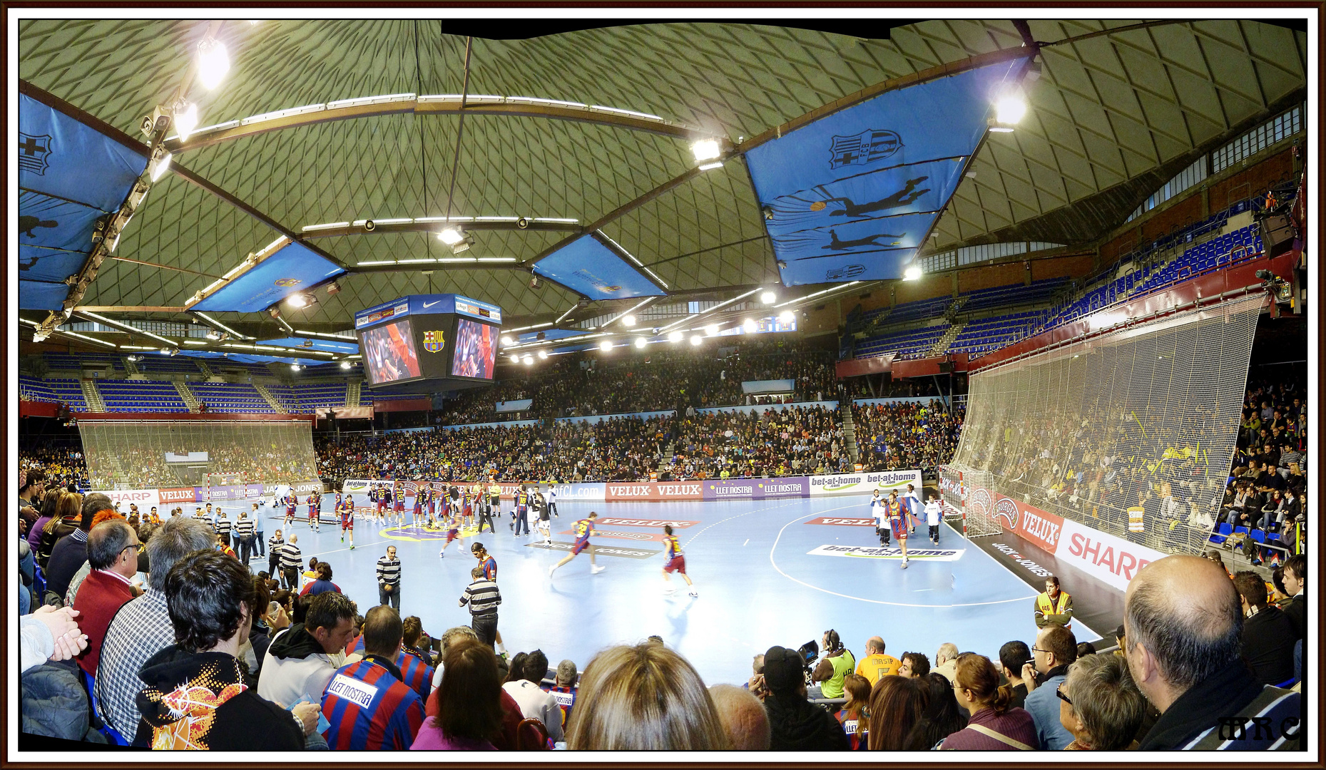 INTERIOR PALAU BLAUGRANA 2, BARCELONA