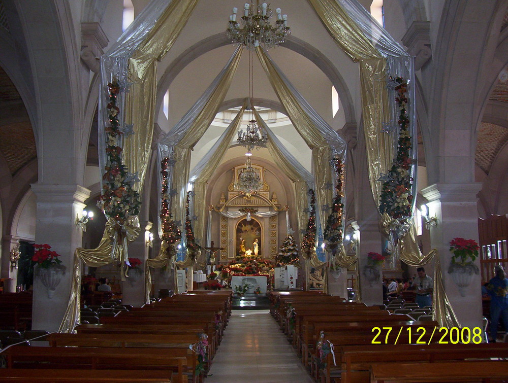 Interior templo de San Julián