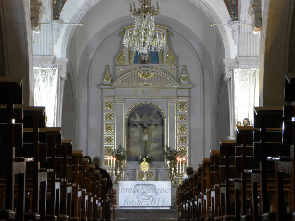 Interior templo de San Julian Jalisco