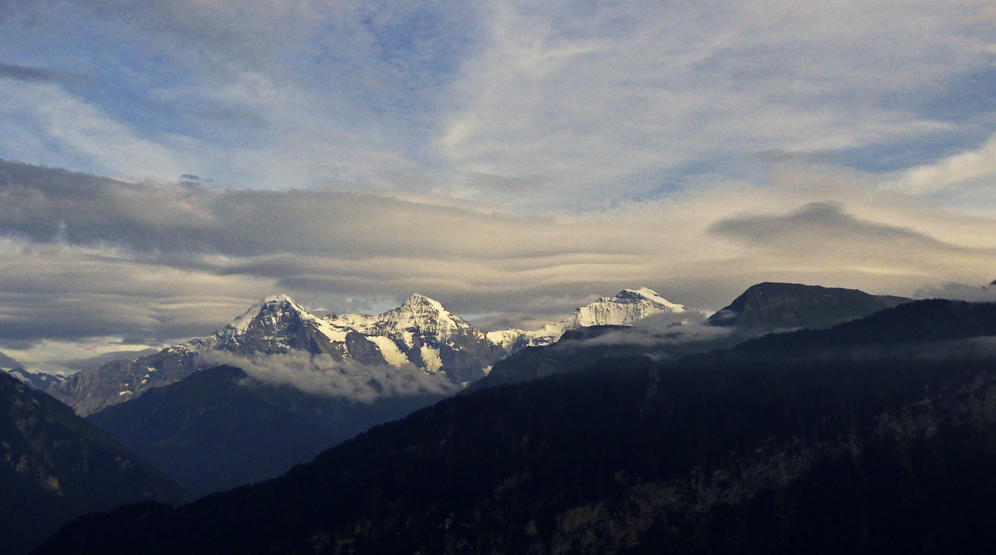 Interlaken Schweiz dreier Kette.