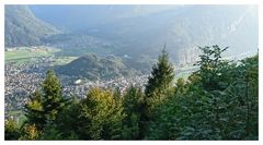 Interlaken und Wilderswil vom Harder aus gesehen