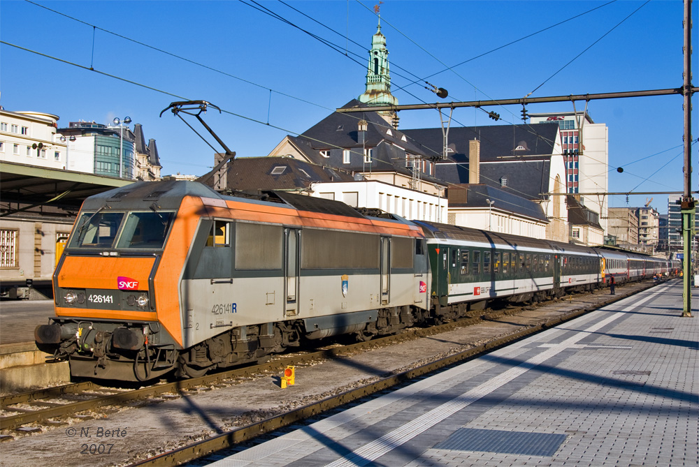 International geht es zu in Luxembourg-Gare