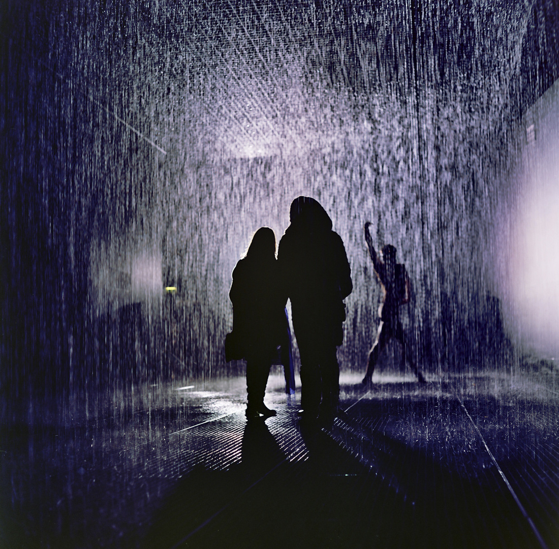 International Rain room in London