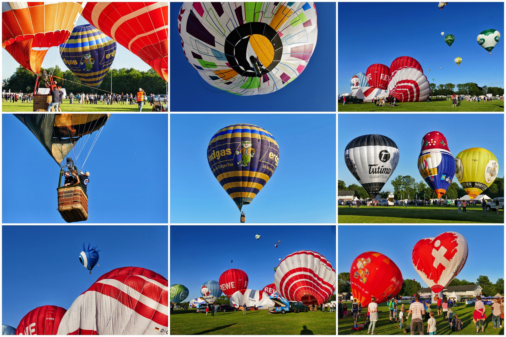 Internationale Balloon Sail 2017 in Kiel