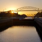 Internationale Brücke ueber den Soo Locks