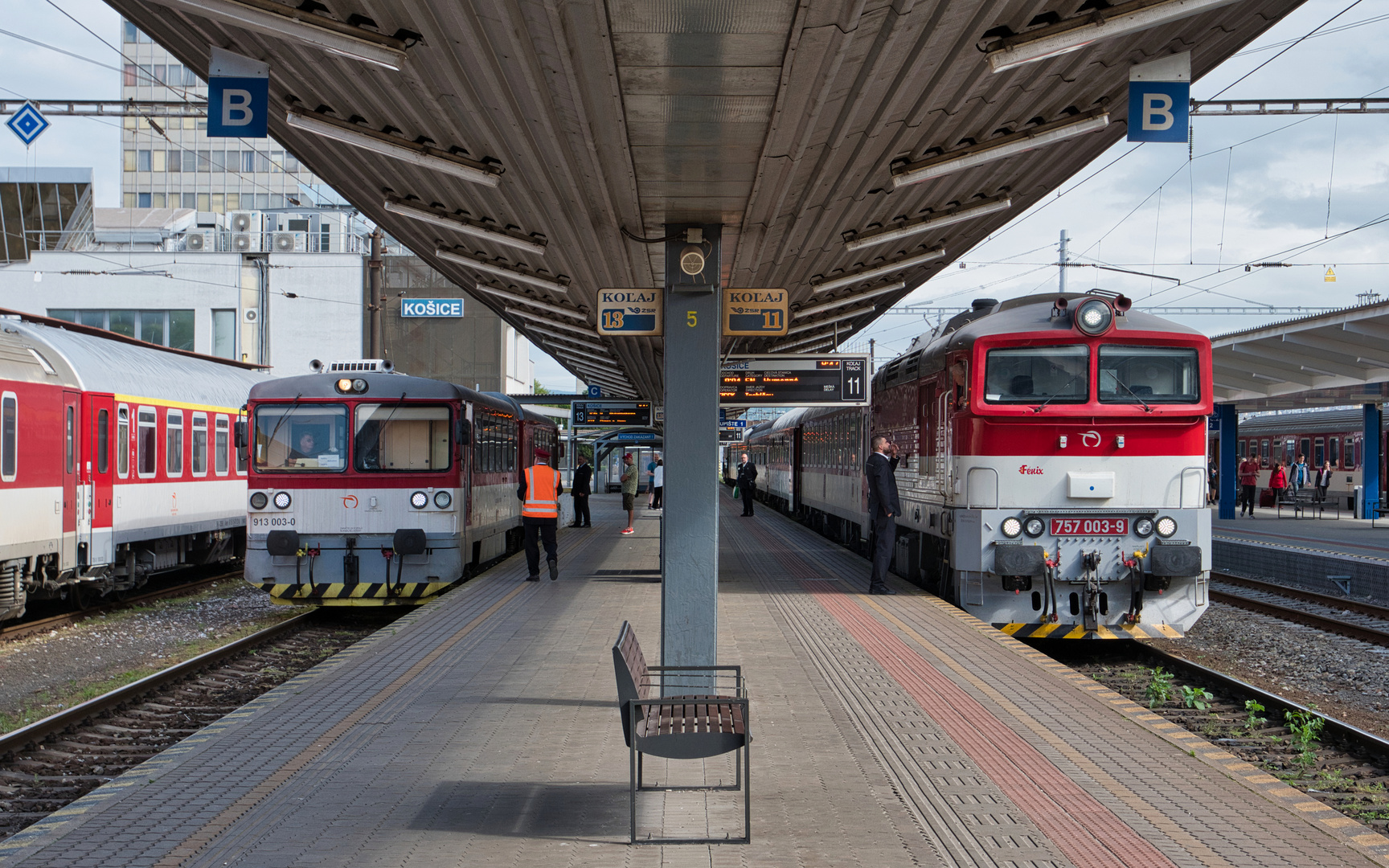 Internationale Züge in Košice