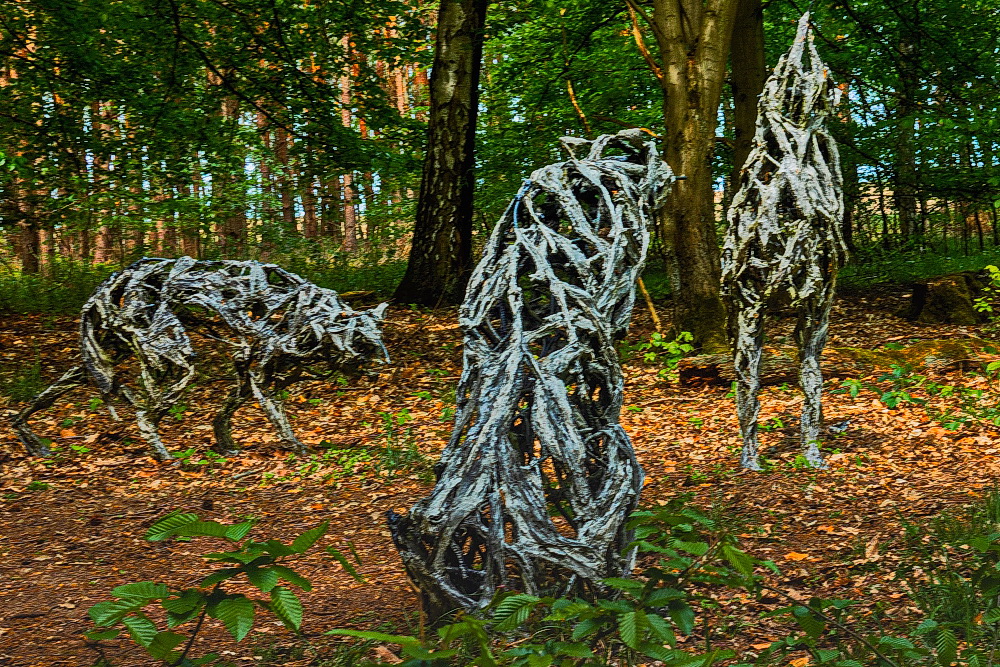 Internationaler Kunstwanderweg HOHER FLÄMING - Südroute ...( 2019-5) 