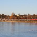 Internationaler Reisezug am Bodensee