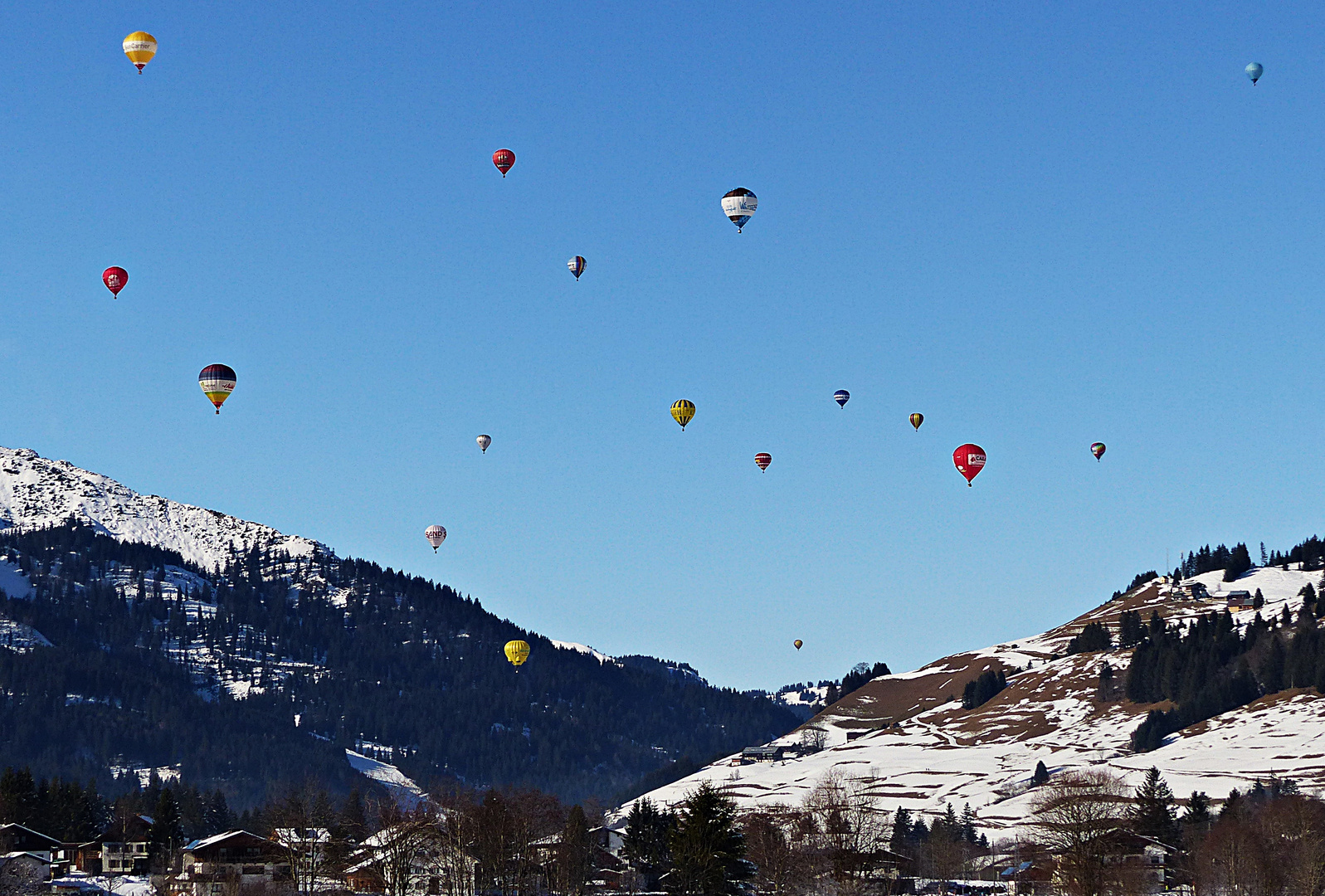 Internationales Ballonfestival im Tannheimer Tal