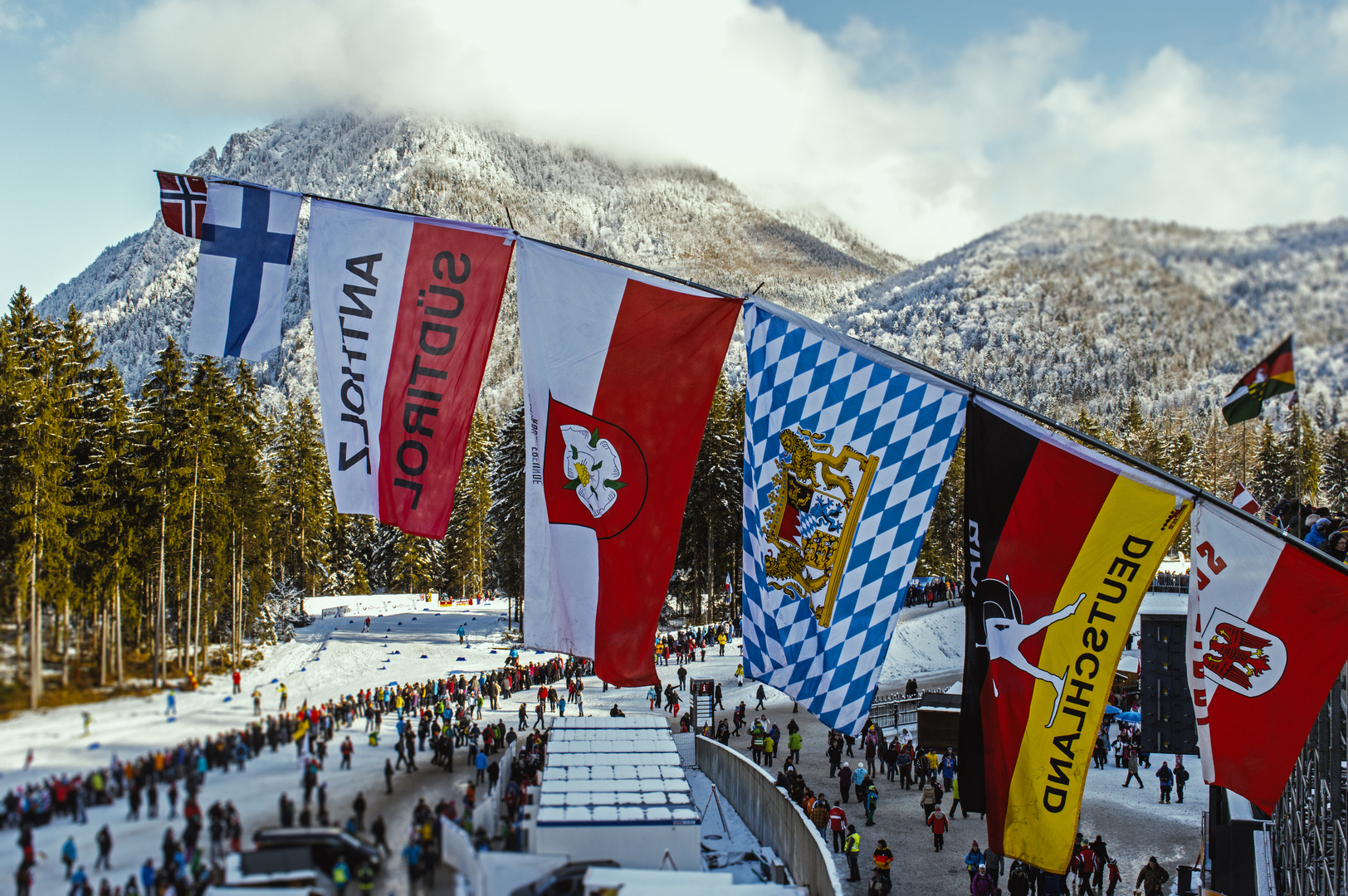 Internationales Mitfiebern