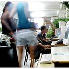 internet cafe ...