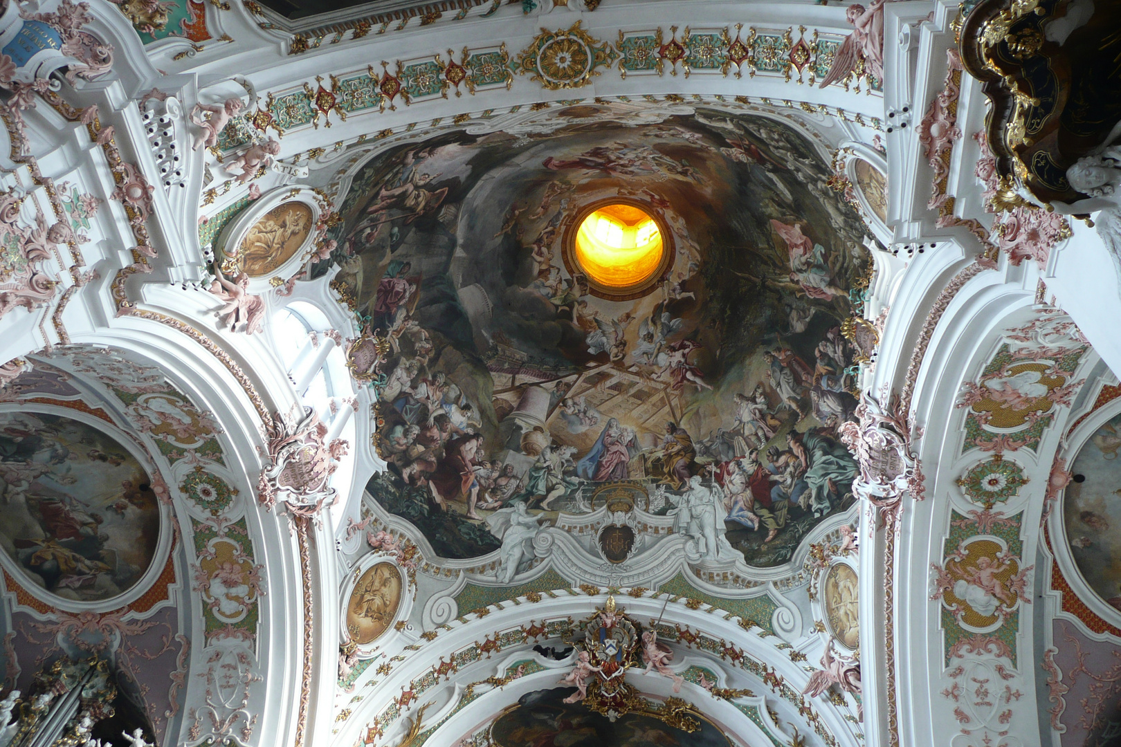 interni abbazia di Einsiedeln