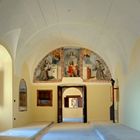 Interno abbazia del Monte, Montella Av. Italy.