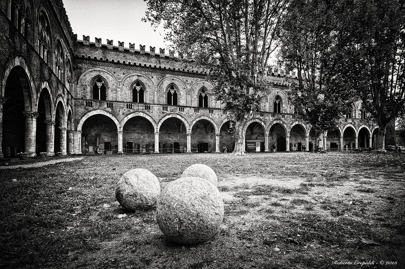 Interno Castello Visconteo, Pavia