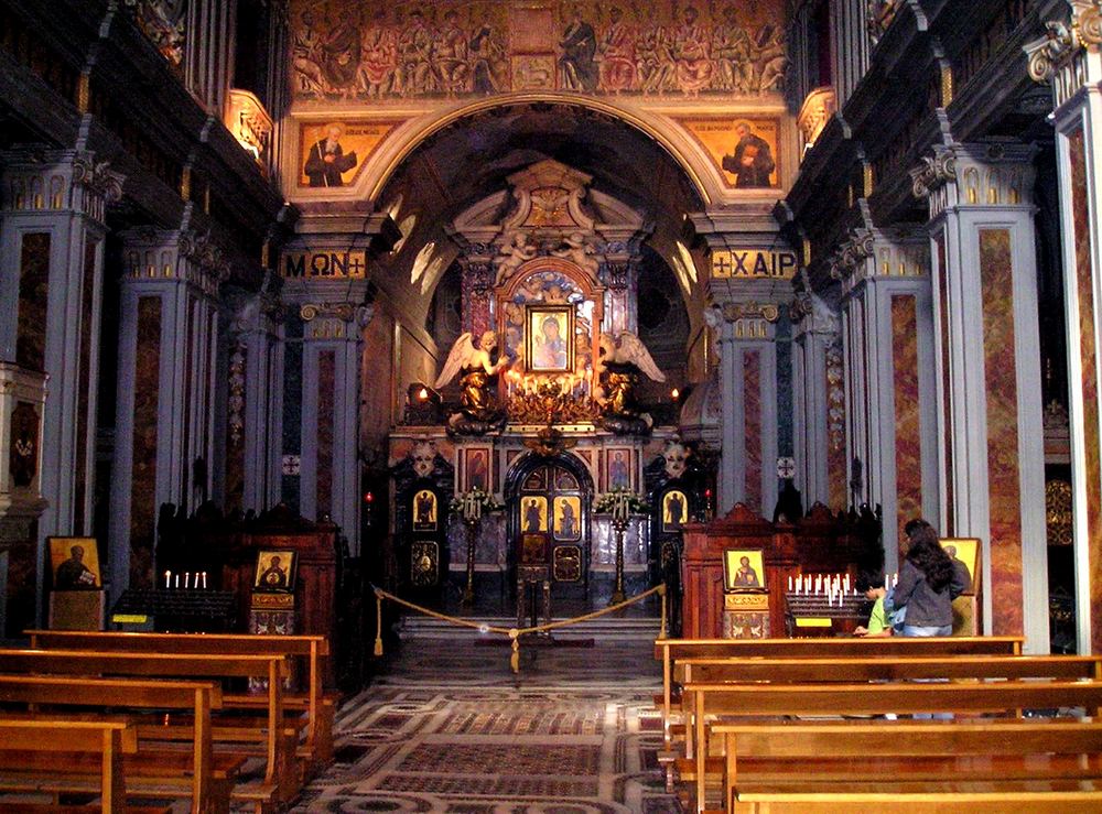 Interno Chiesa di San Nilo