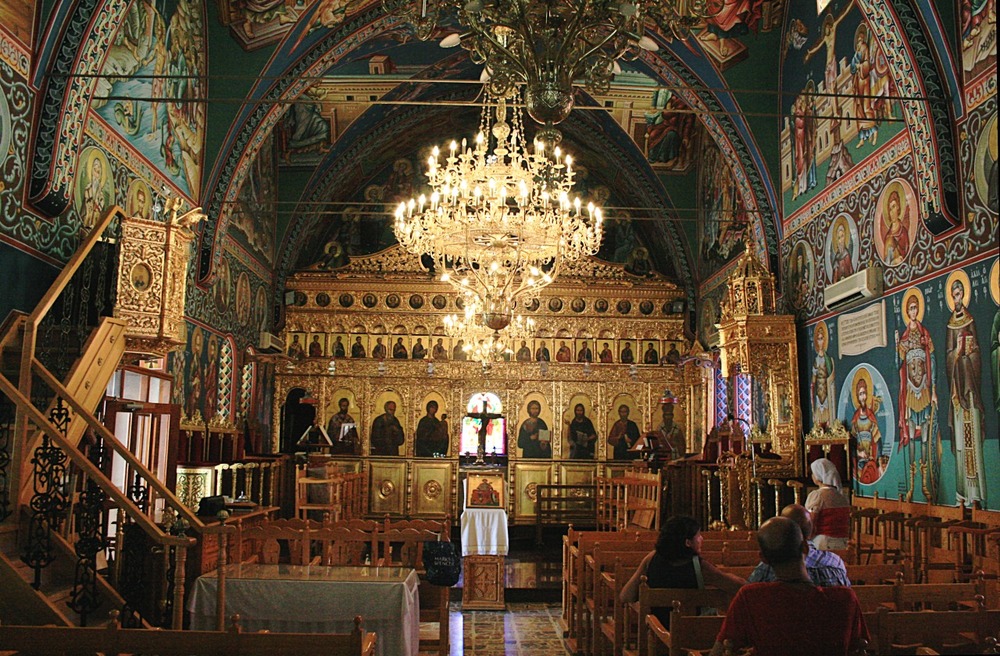 Interno chiesa ortodossa