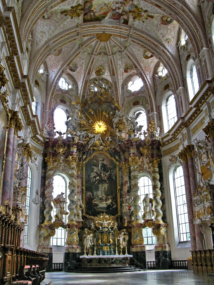 Interno dell'Abbazia di Fürstenfeldbruck