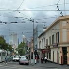 Intersection Collins St in Melbourne