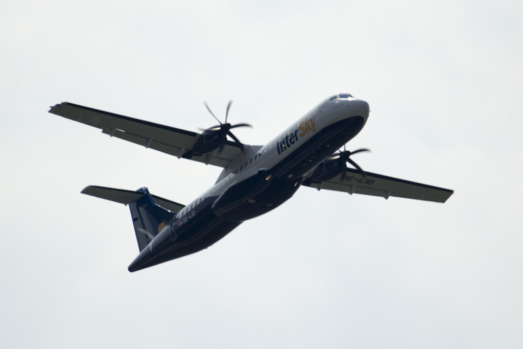 InterSky ATR72-600 nach Start in DUS