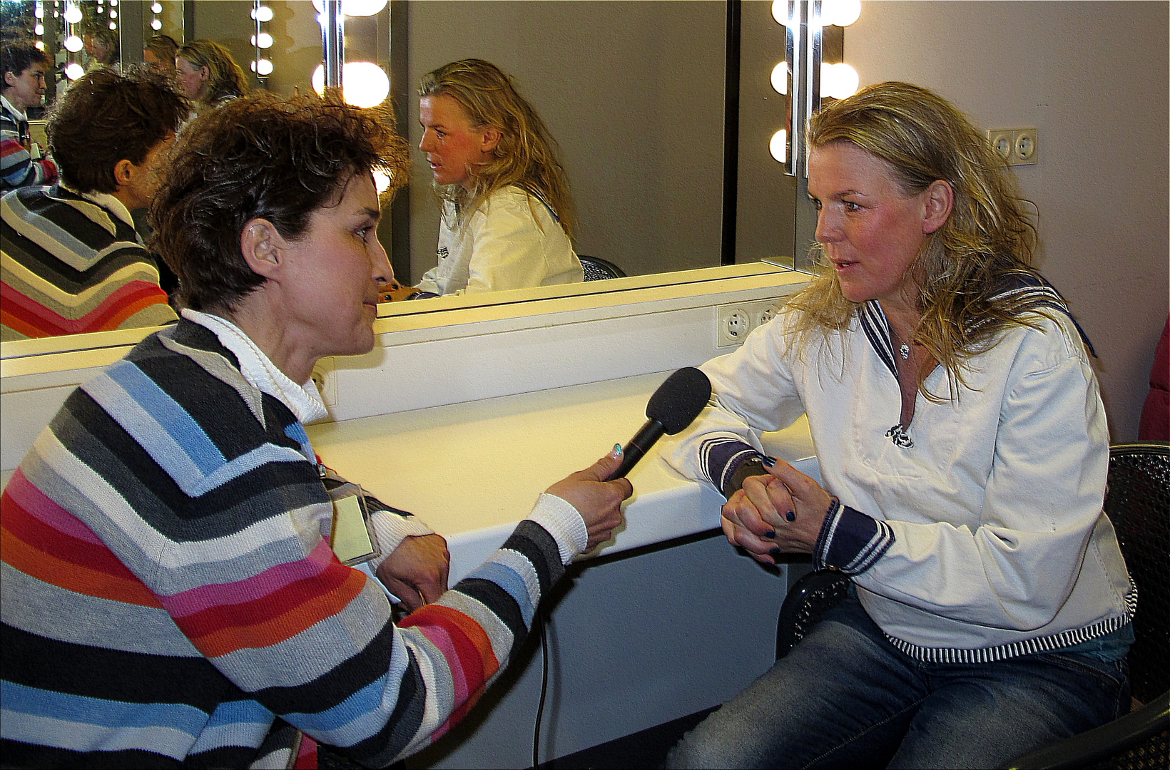 Interview mit Mirja Boes