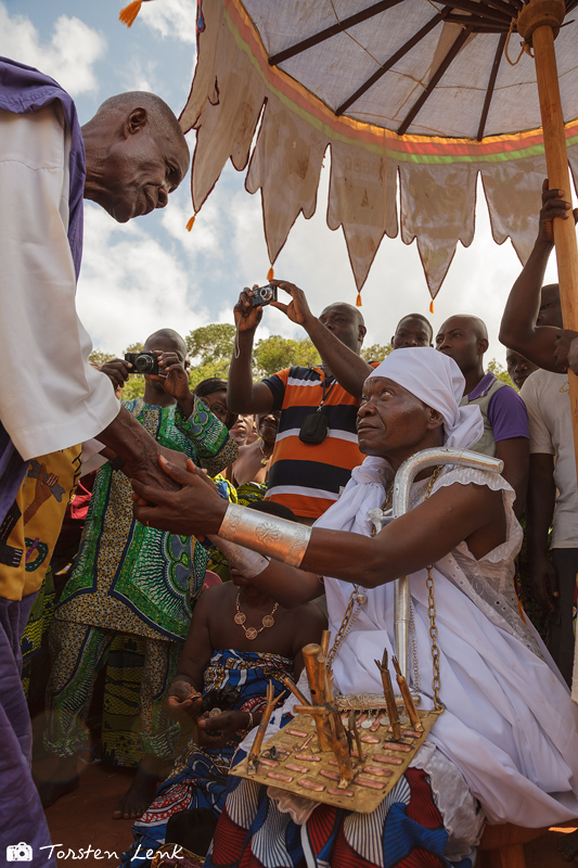 Inthronisierung in Abomey