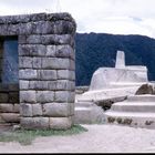 Inti Huatana in Machu Picchu