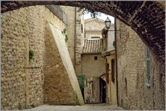 Intimes Detail in der Altstadt Assisi