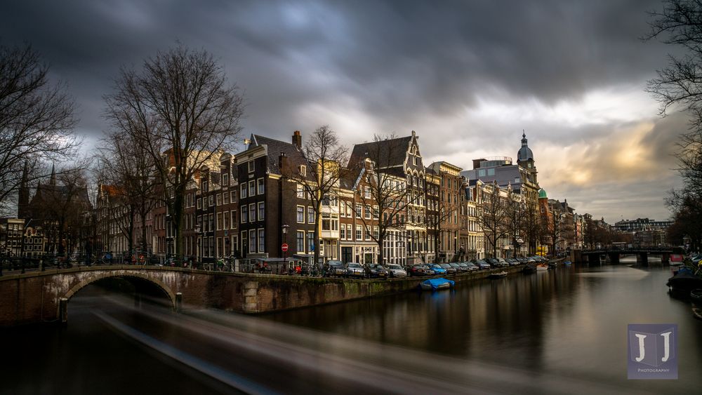 into Amsterdam