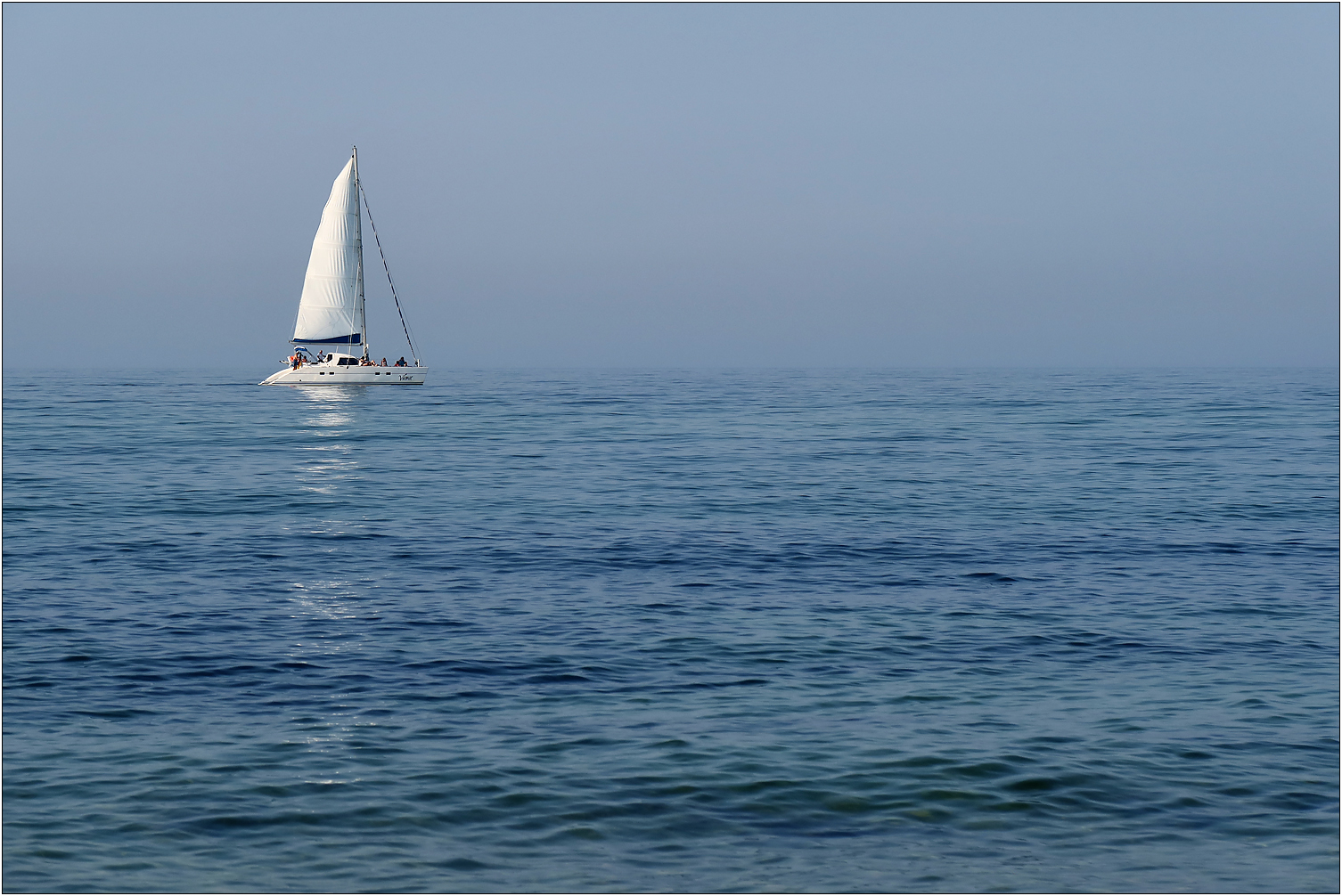 Into the blue...