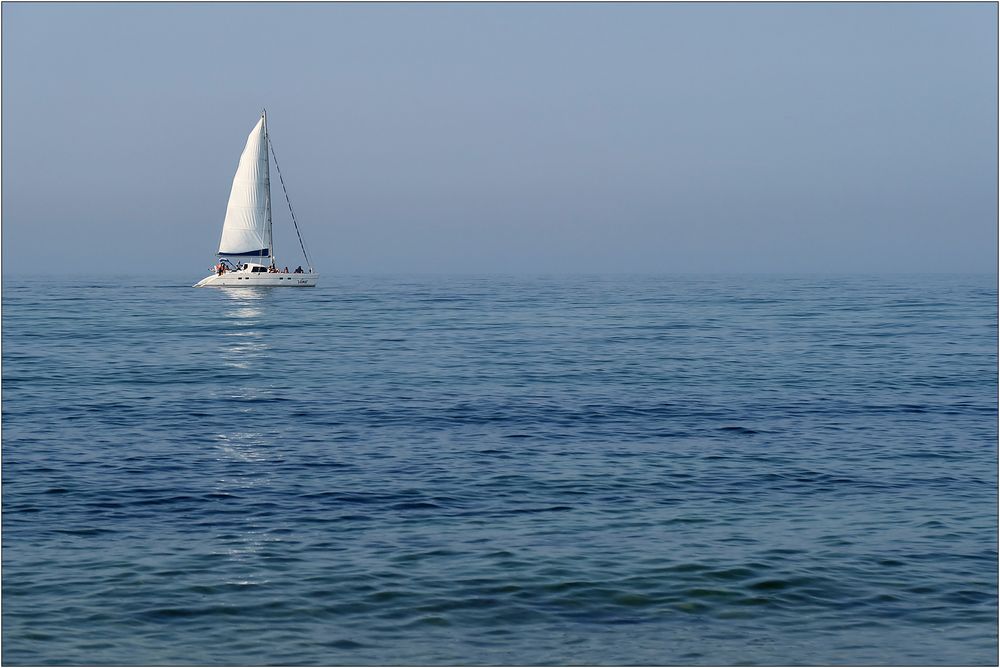 Into the blue...